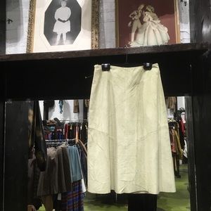 Vintage Suede Skirt!